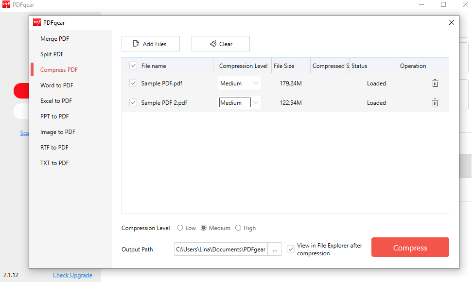 como diminuir o tamanho de um pdf