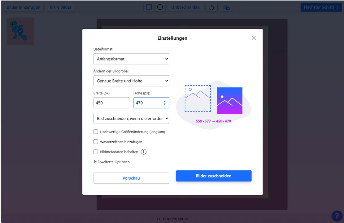 zuschneiden gif